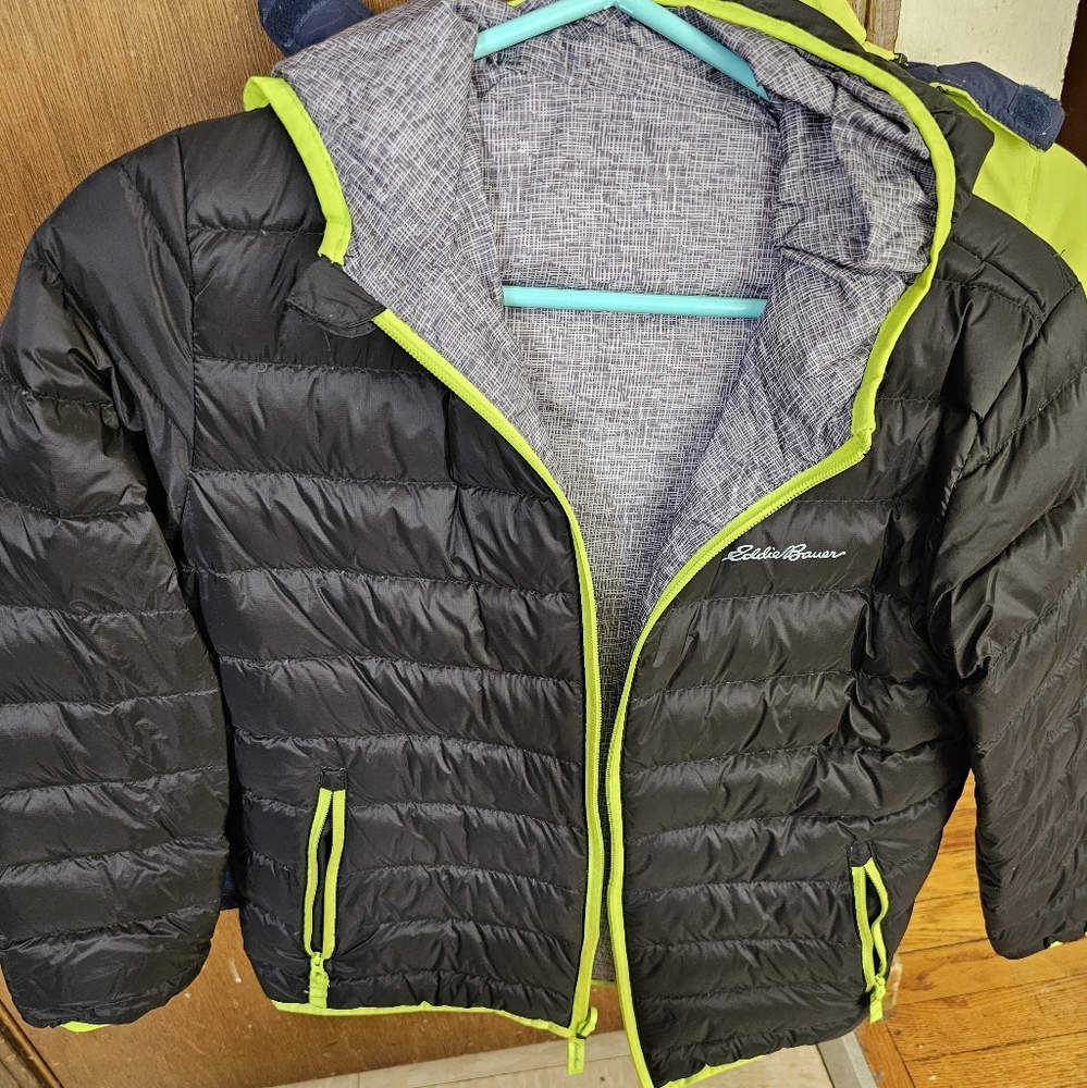 Boys eddie bauer reversible jacket